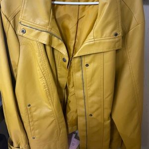 Mustard yellow jacket